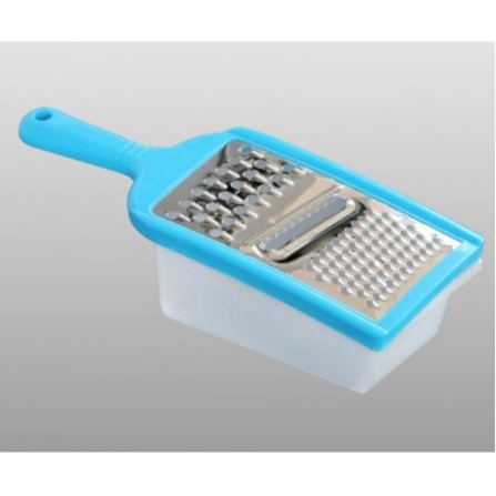 Parutan dengan Wadah 3 In 1 Bahan Plastik/PARUTAN PEELER