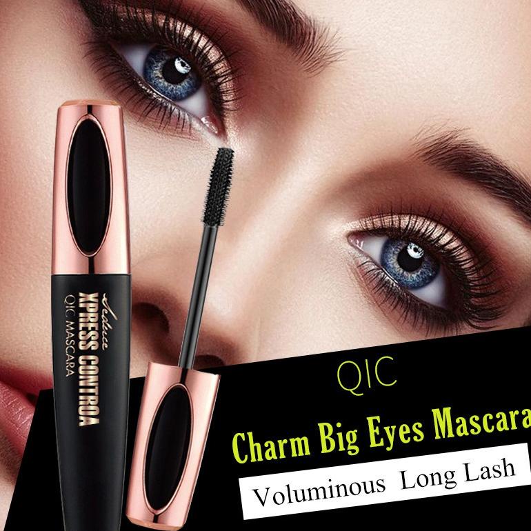 4D Silk Fiber Lash Mascara / Eyelash Mascara Heavy Full Figure / Mascara Waterproof Qic