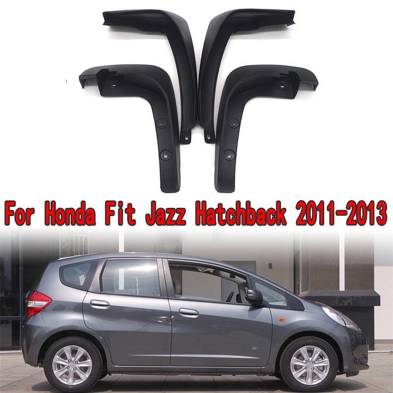 Mud Flap Pelindung Splash Untuk Fender Mobil Honda Jazz Hatchback 2011 2012 2013