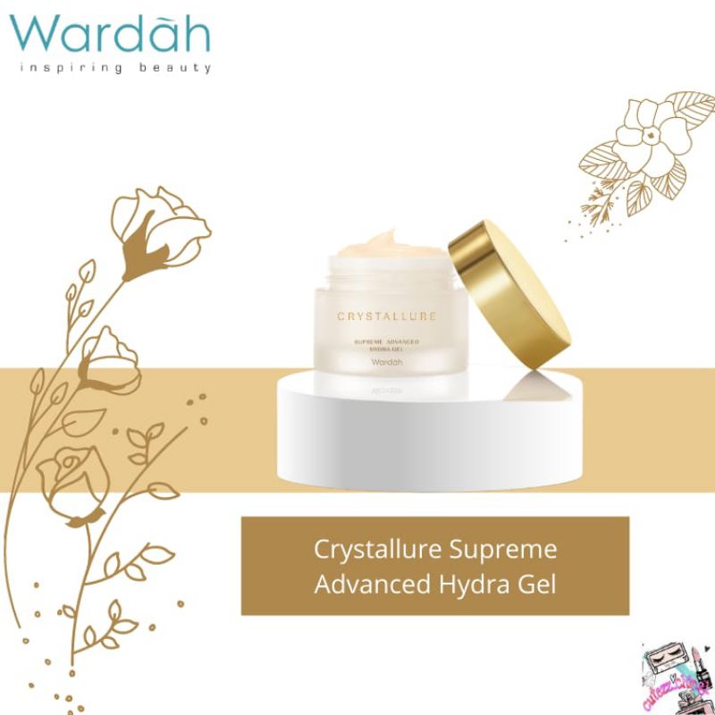 ☃️Cutezz_Ching1☃️Wardah Crystallure Supreme Advanced Hydra Gel 50g