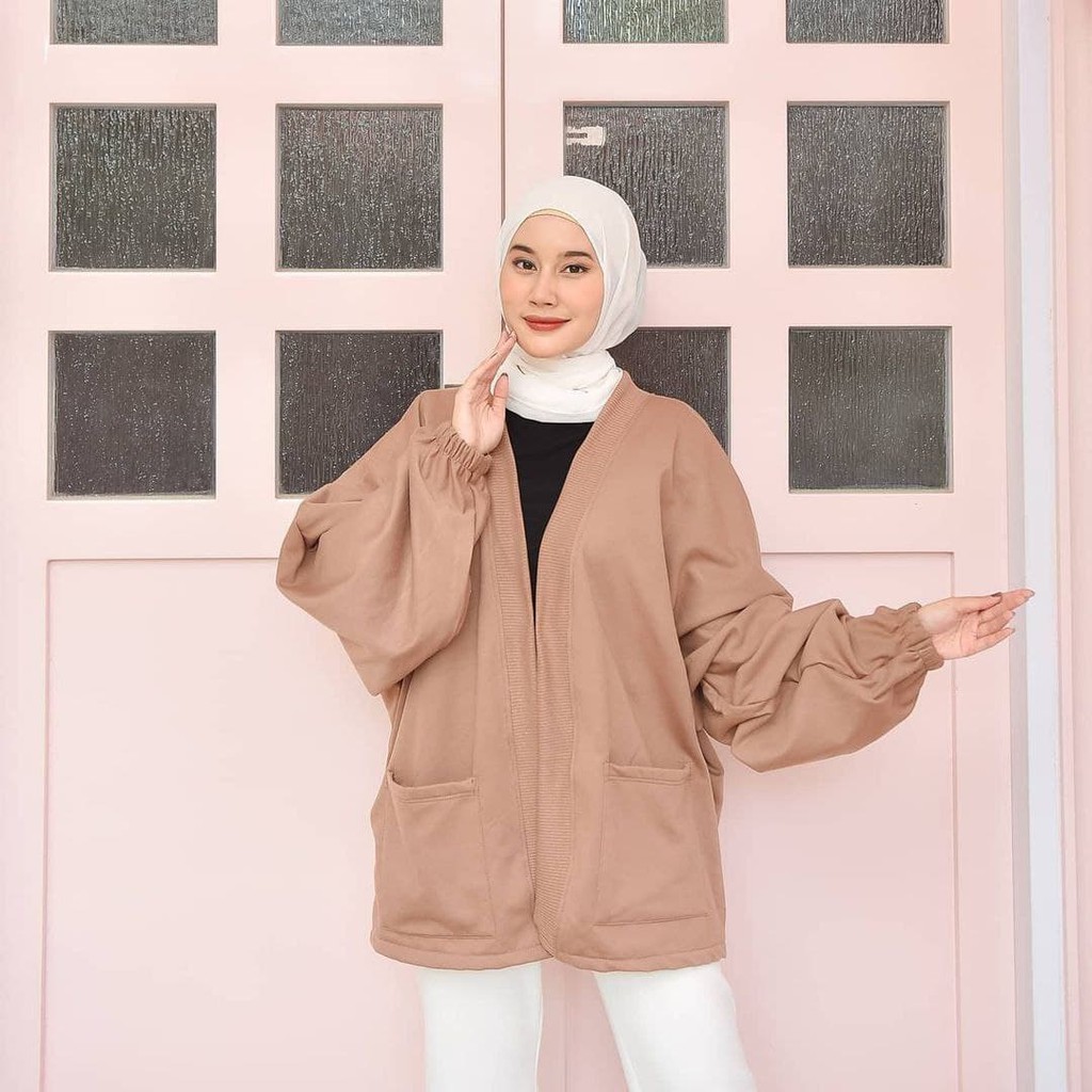 Nara Grosir - Keiko Oversize Outer | Fashion Terkini | Sweater Termurah