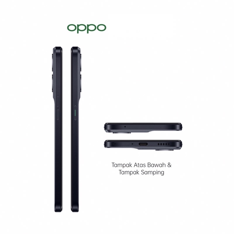 Oppo Reno8 5G | Reno 8 5G [8GB+256GB] Dimensity 1300 | 50MP Triple Camera | 6.4&quot; AMOLED | NFC | 4500mAh Garansi Resmi Oppo 1 Tahun