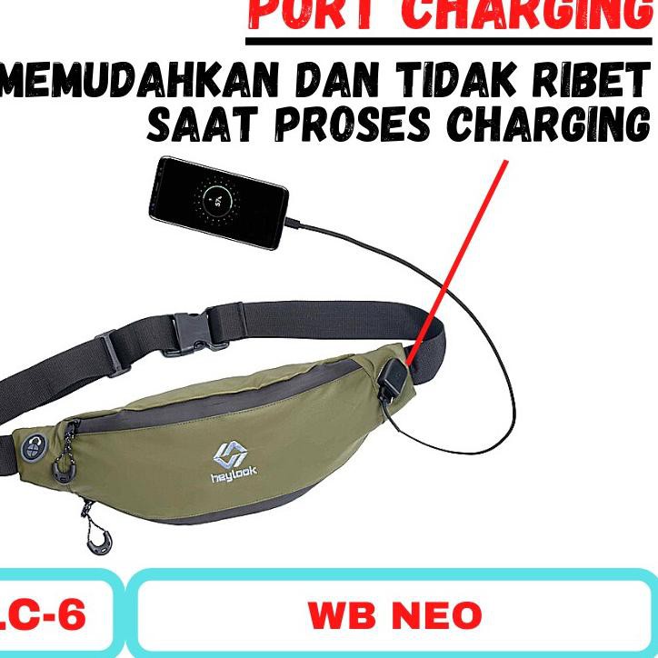 Big Sales TAS BAHU SLEMPANG COWOK WAIST BAG WEISBAG SLING BAG  GUNUNG PRIA KULIT IMPORT ORIGINAL KER