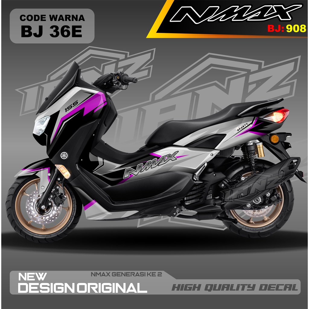 DECAL STIKER ALL NEW NMAX FULL MOTOR / DECAL FULL BODY NMAX / DECAL STIKER FULL BODY NMAX / STIKER DECAL NMAX TERBARU