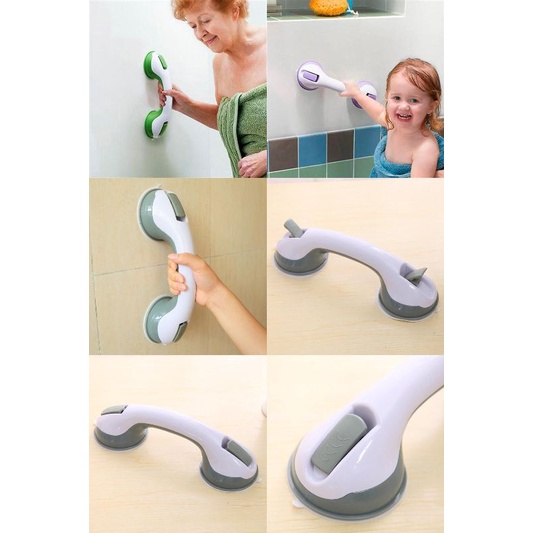 Pegangan tangan kamar mandi alat bantu portable tempel dinding helping handle
