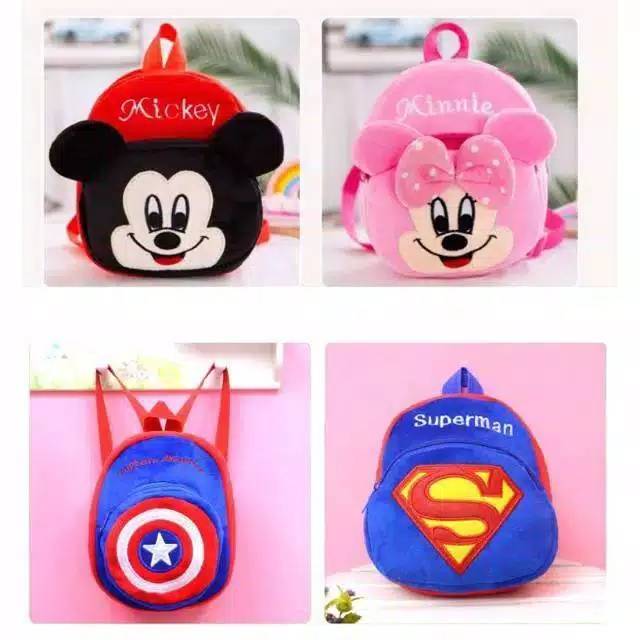 Tas Ransel Anak Karakter Fashion