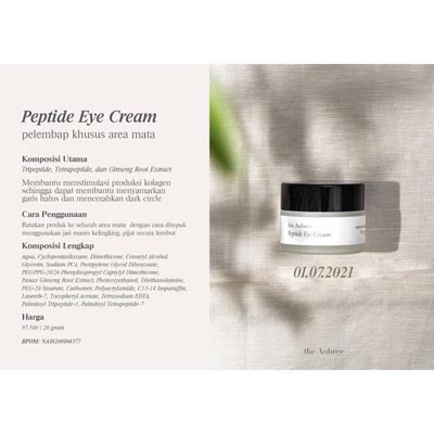 the Aubree Peptide Eye Cream [20gr]