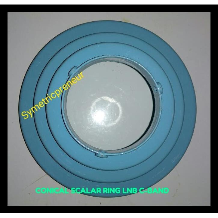 Termurah Csr (Conical Scalar Ring) Lnb C-Band Utk Mini Solid Dish Parabola - Biru Muda Cuci Gudang