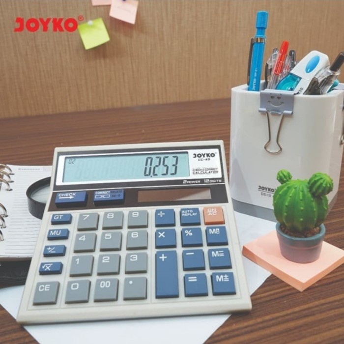 

JOYKO CC45 CHECK & CORRECT CALCULATOR - Kalkulator Meja CC 45