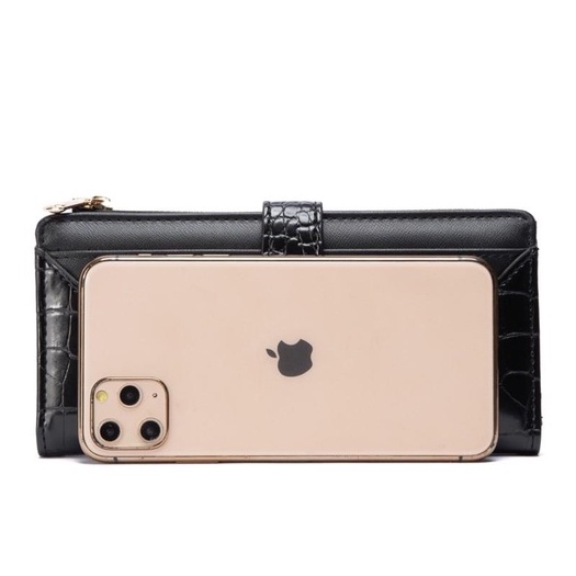 JIMS HONEY BIG GENIE WALLET Dompet Panjang Lipat Kartu Wanita Cewek Fashion Jimshoney Casual Terbaru