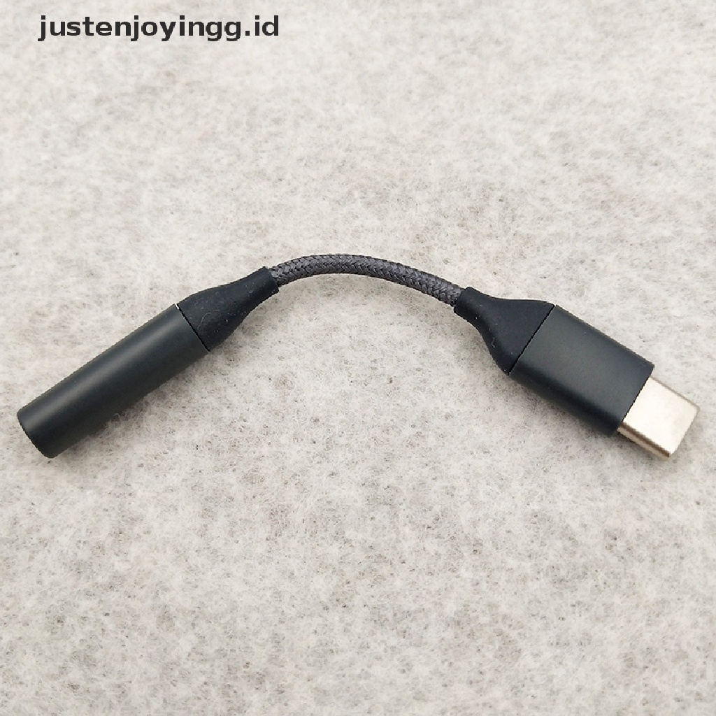 // justenjoyingg.id // Type C 3.5 Jack Earphone Audio Aux Cable for USB to 3.5mm Headphones Adapter ~