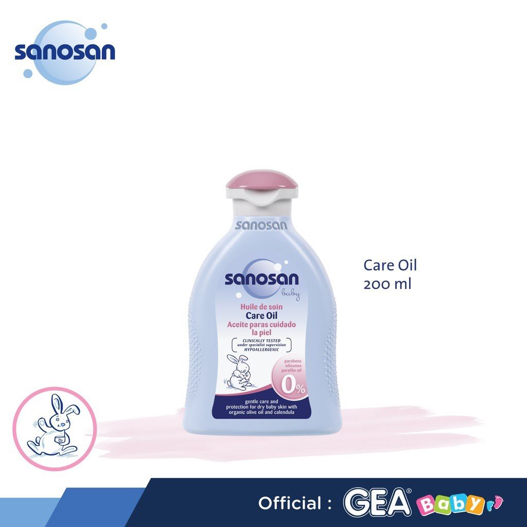 Sanosan Care Oil 200ml - Baby Oil - Minyak Pijat Bayi