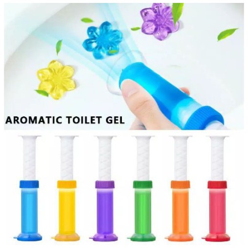 (VCM) Pengharum Ruangan Closet Toilet 12x Tembak/Pewangi Closet Gel