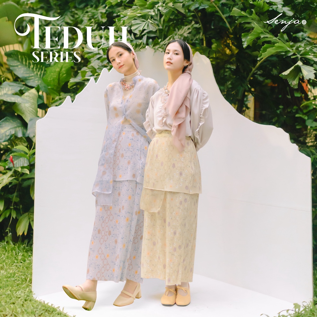 Senja.id Bawahan Wanita Rok Pleats Teduh Series