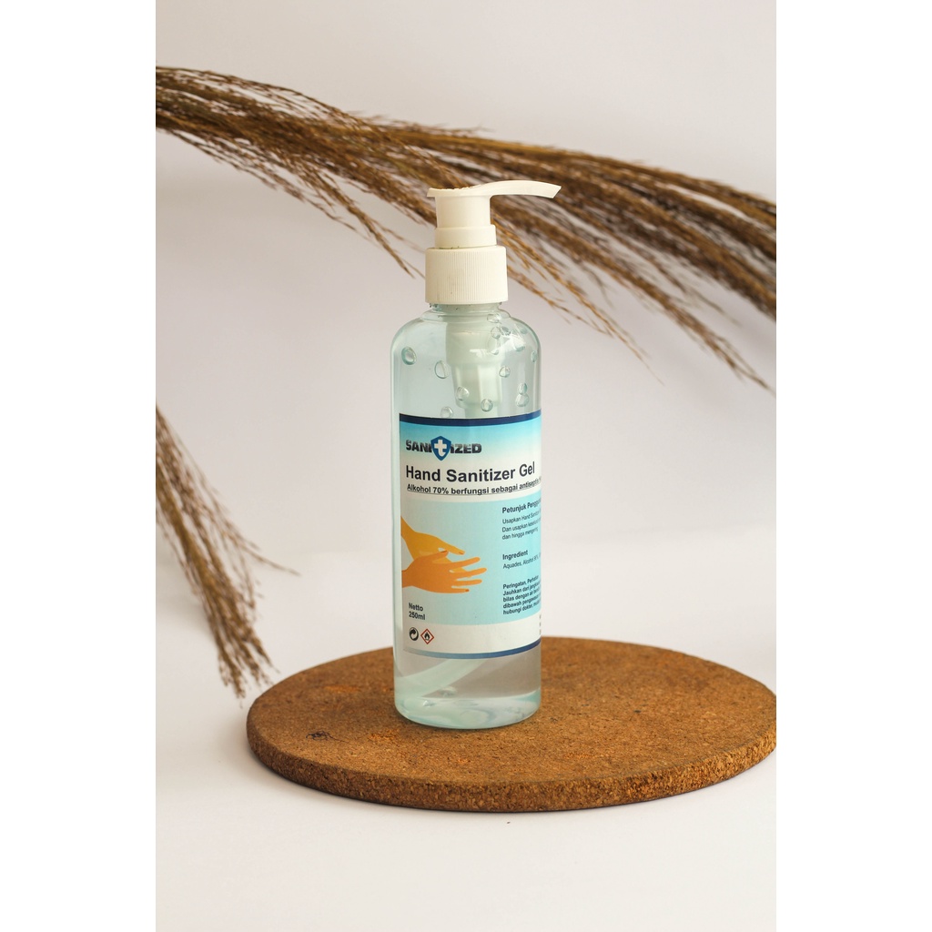 HAND SANITIZER GEL 250ML ALKOHOL 70% HAND SANITEZER HAND SANITAIZER HAND SANITISER SANITAZER