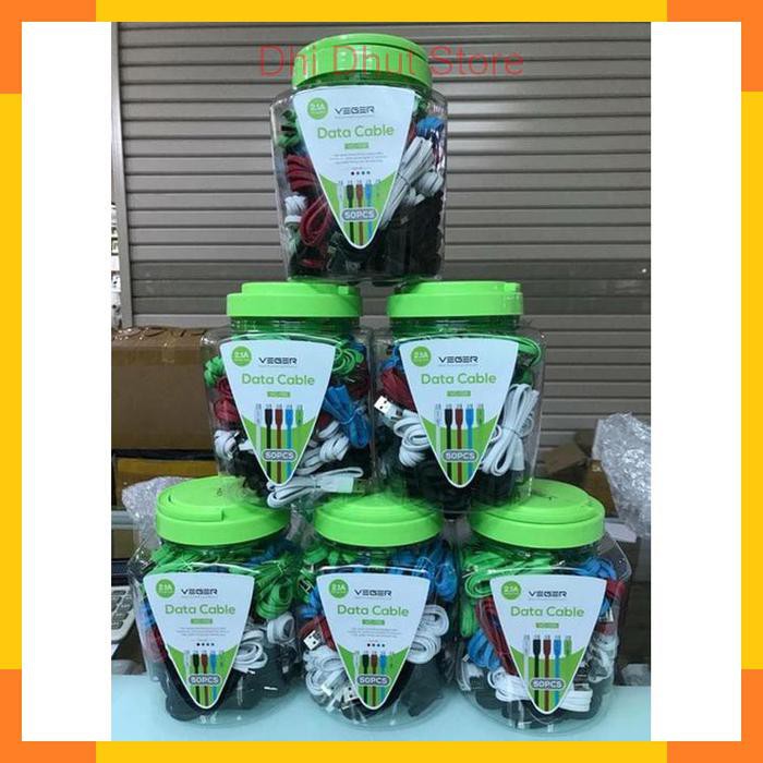 Kabel Data Charger VEGER VP101 panjang 1m pcs
