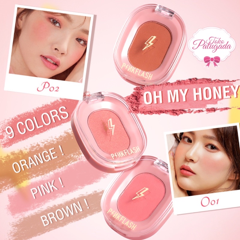 [BISA COD] PINKFLASH Soft Pigment Blush