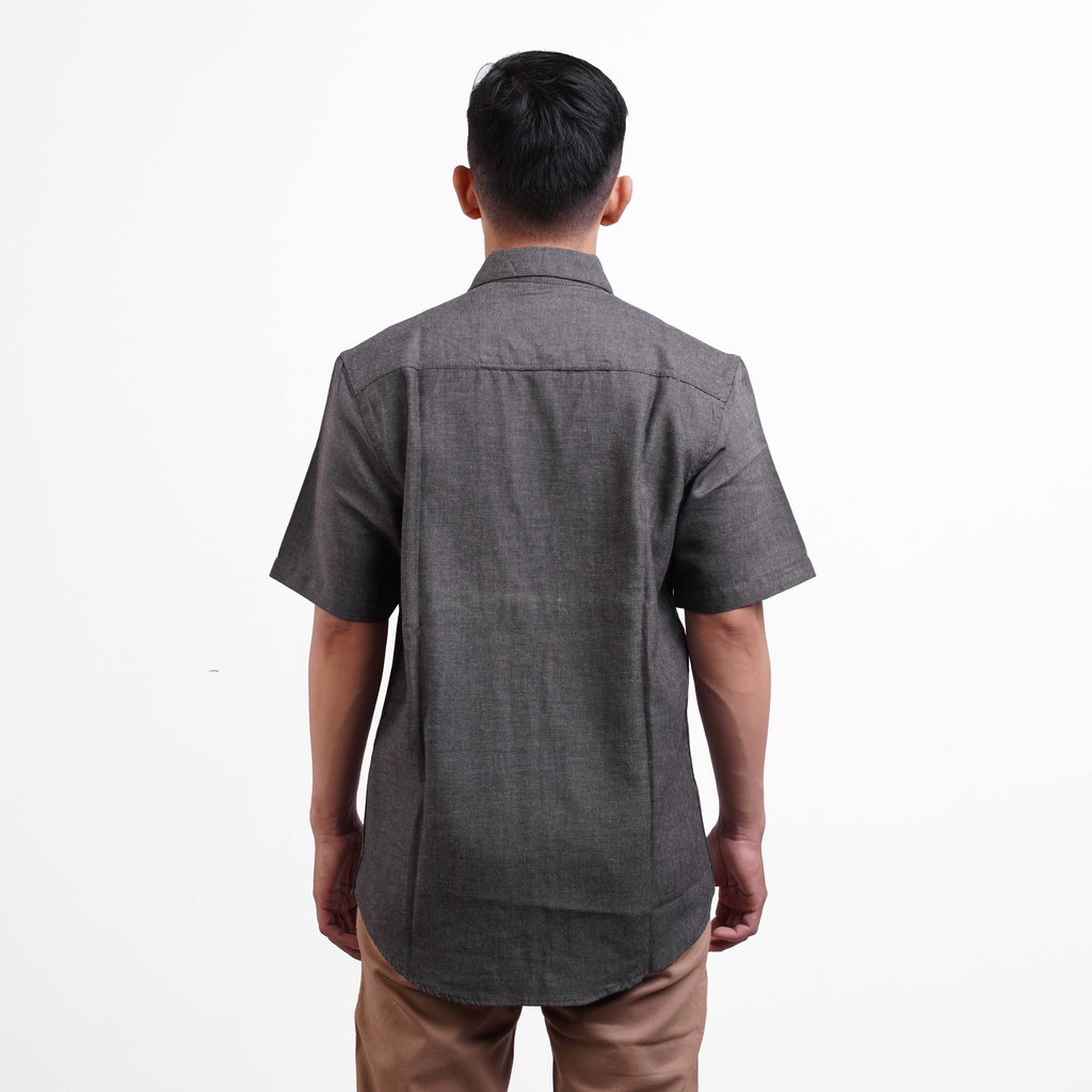 RS31 - Kemeja Pria Ontario Shirt Grey