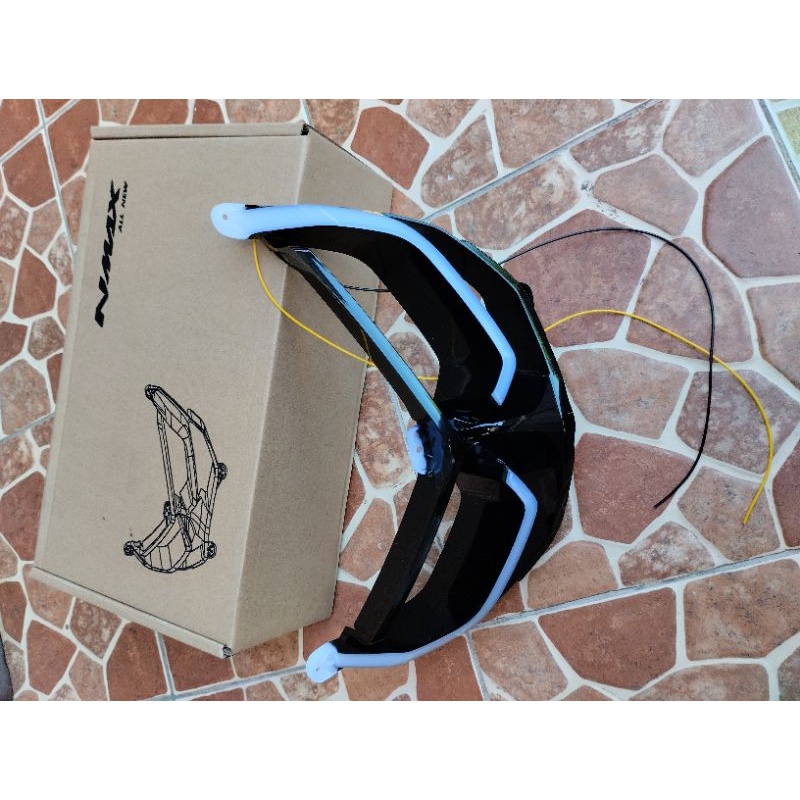 Topeng + Lampu Alis Nmax 2020 RGB