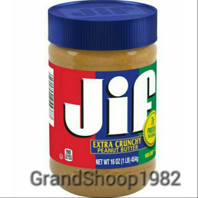 

JIF EXTRA CRUNCHY PEANUT BUTTER 454 GRAM