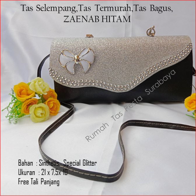 Tas Selempang,Tas Termurah,Tas Bagus,ZAENAB HITAM