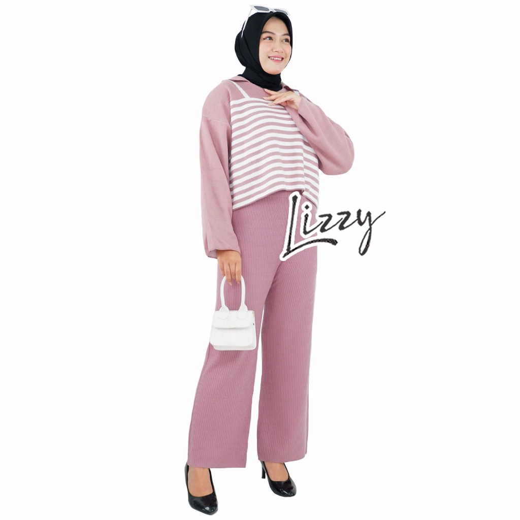 Lizzy -  ONE SET FLAVIA STRIPE PREMIUM