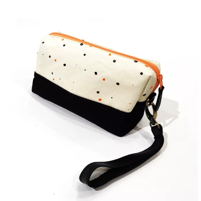 

All Purpose Pouch Sprinkles Beige Canvas Living