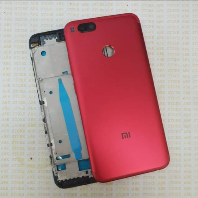 Backdoor Back Casing Kesing Housing + Frame Xiaomi MiA1 Mi A1 Mi 5x Fullset