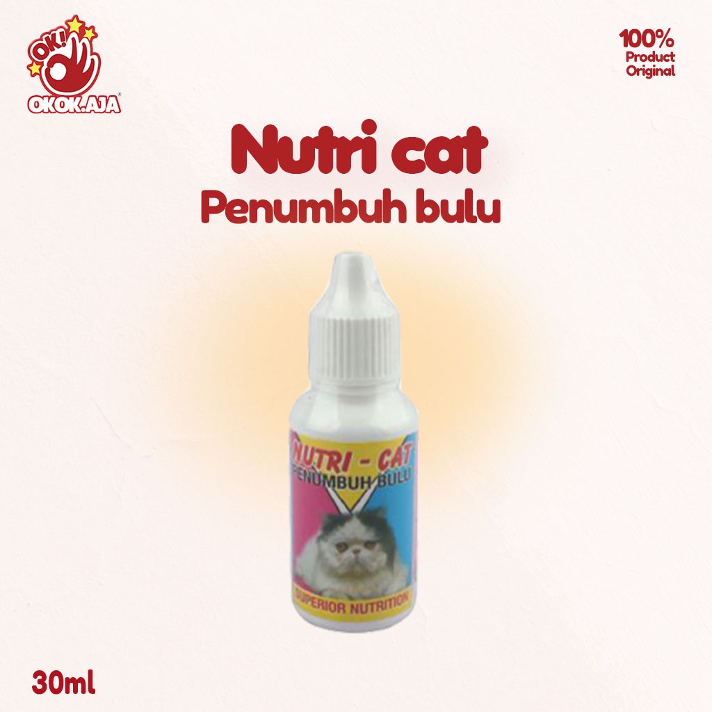 Vitamin penumbuh bulu kucing - NUTRI CAT 30ml