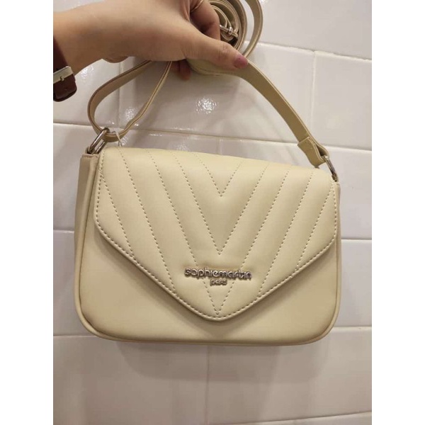 TAS MURAH JUSTICIA CREAM SOPHIE PARIS