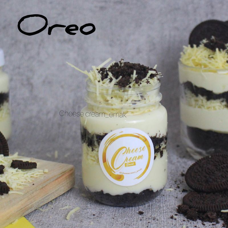 

CHEESE CAKE OREO/ CHEESECAKE / CHEESE CREAM / CAKE / KUE / DESSERT RASA OREO / CHEESE CREAM EMAK