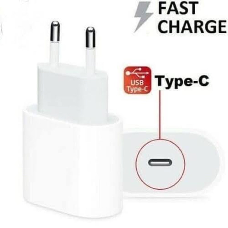 kepala batok casan travel charger adapter adaptor11 12 13 14 pro max pd 20w fast charging ( pegisian daya cepat )