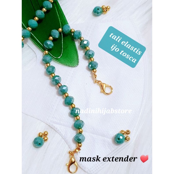 KONEKTOR MASKER - KONEKTOR MASKER HIJAB - KONEKTOR HIJAB - TALI MASKER - PENGAIT MASKER - MASK EXTENDER CEKO TOSCA 048