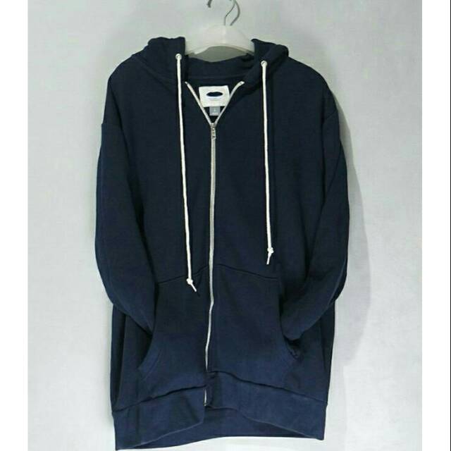 New Original Old Navy Full Zipper Hoodie Navy Blue