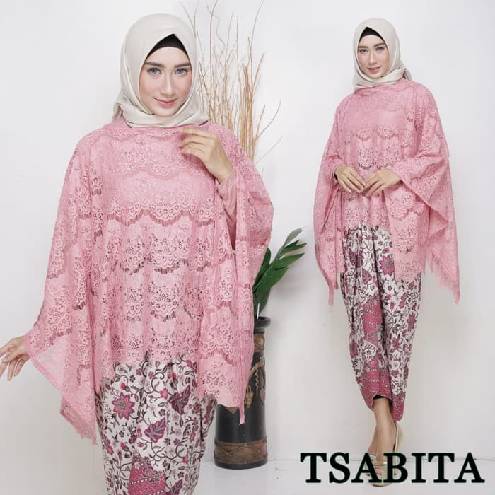 fashion wanita kebaya brokat kalong lace