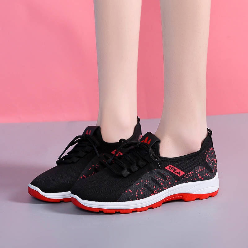 GISF Leona Sepatu Sneakers Import Fashion Wanita Korea 2022 - Real Pic-6