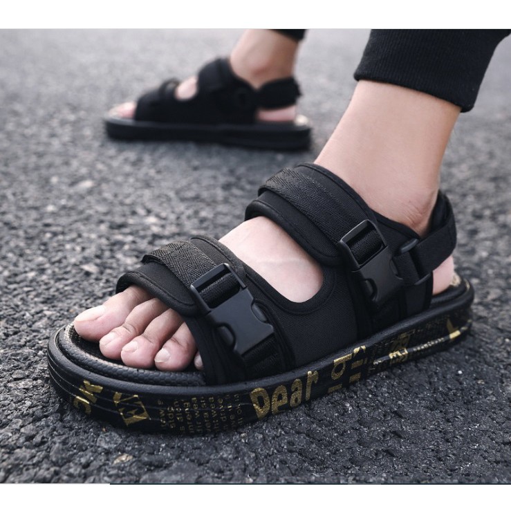 SANDAL PRIA SANDAL IMPORT DEAR MODEL CASUAL SANDAL GUNUNG MODERN KEREN COWOK RINGAN/TIDAK LICIN