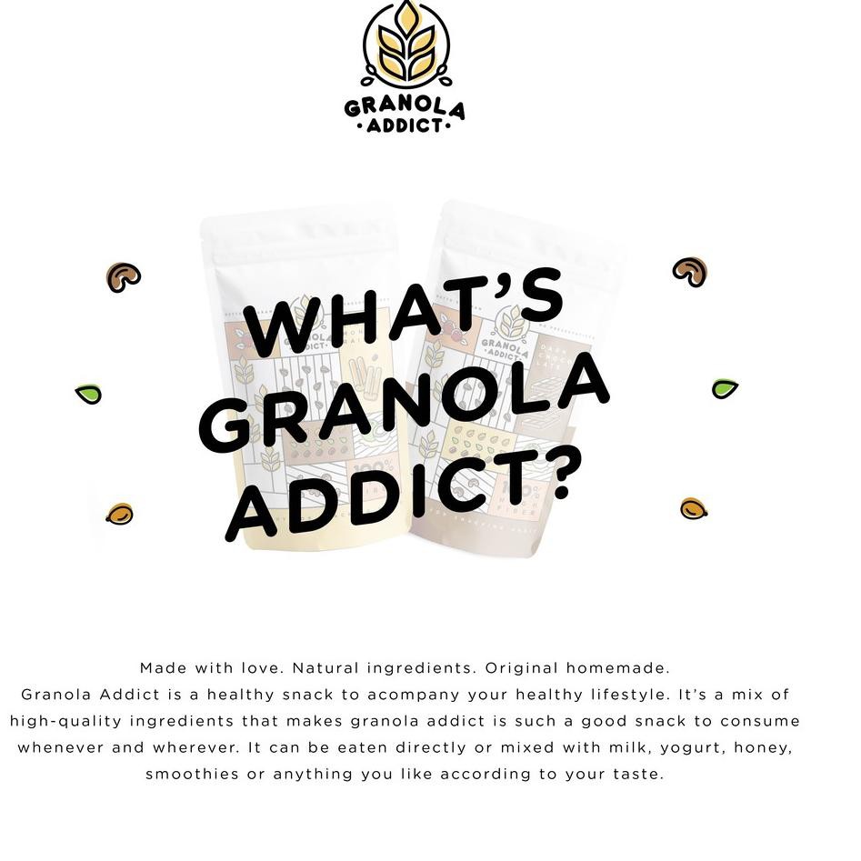 

TERBARU!!!! Granola Addict - Pandan Wangi 150g