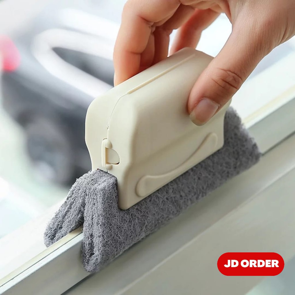 Sikat Magic Window Cleaning Brush | Sikat Pembersih Sela-Sela Jendela Mutifungsi