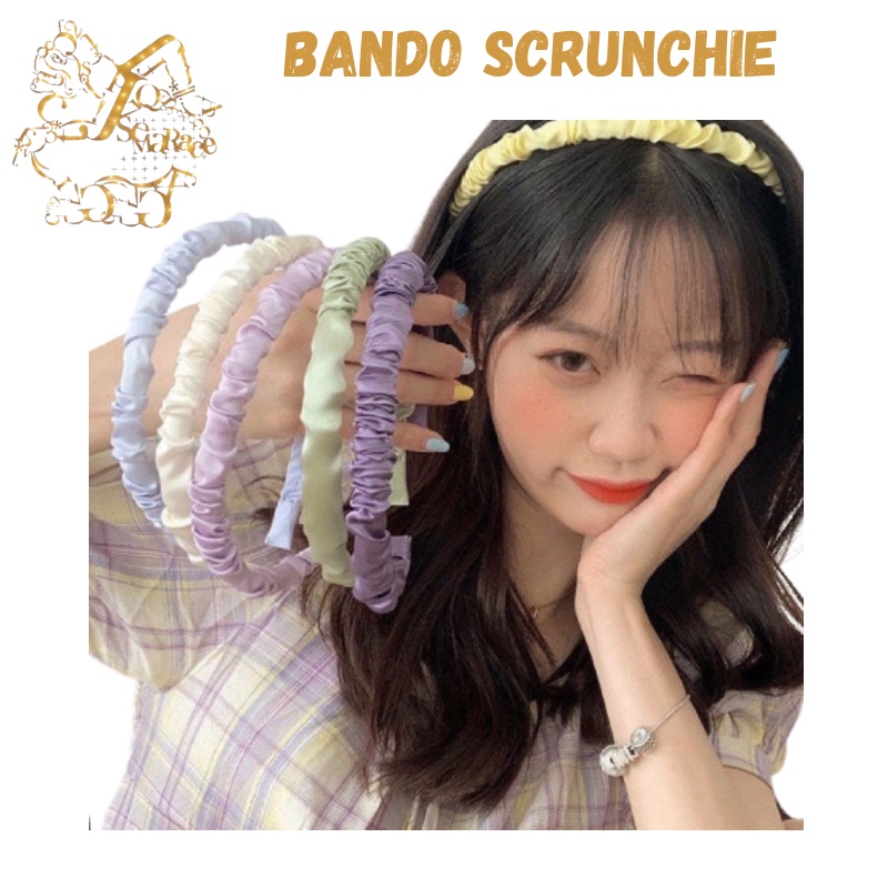 BANDO RAMBUT SCRUNCHIE KOREA