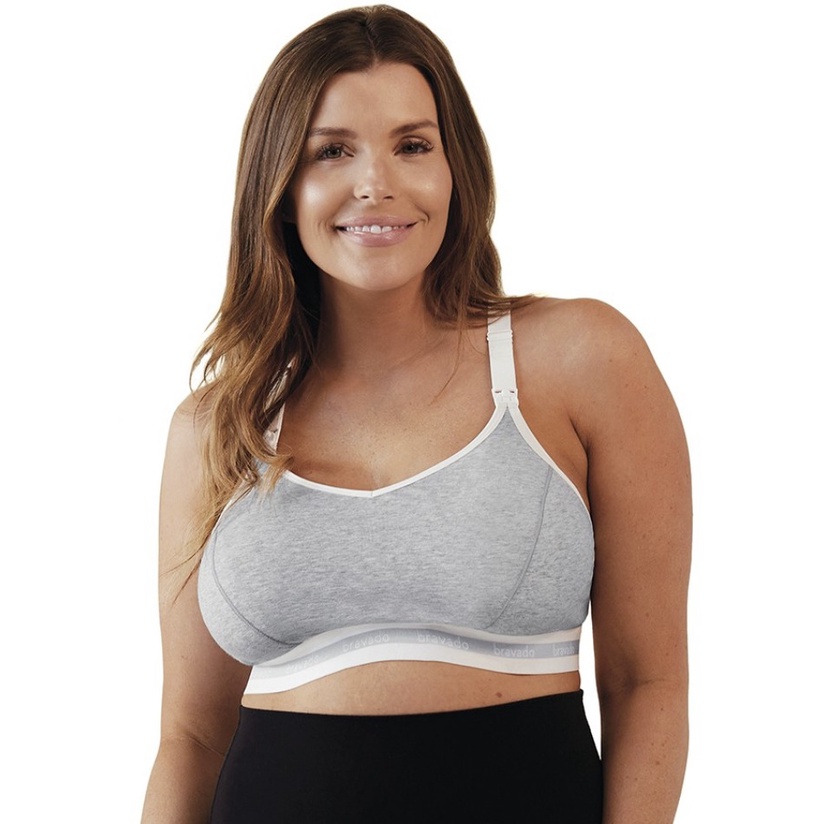 Bravado Designs 2-in-1 Original Pumping &amp; Nursing Bra - Dove Heather