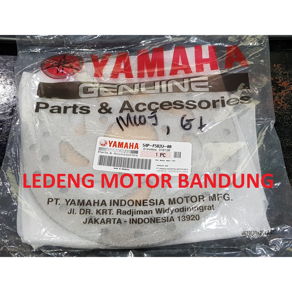 Original Piringan Cakram Depan Mio-J M3 X-Ride Fino Soul GT Disc Brake Rem