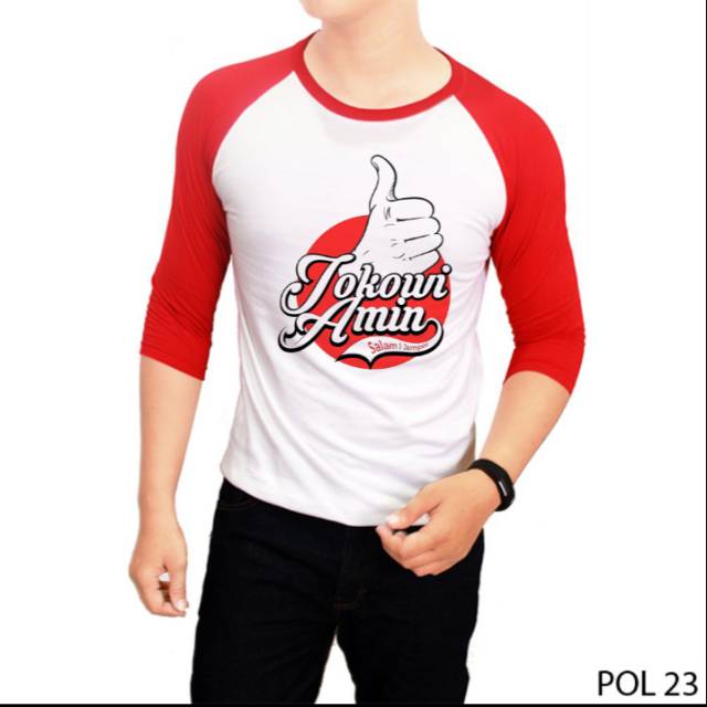 Kaos Jokowi Raglan | Kaos Jokowi Murah | Kaos Jokowi Amin | Kaos Jokowi DTG | Kaos Relawan Jokowi