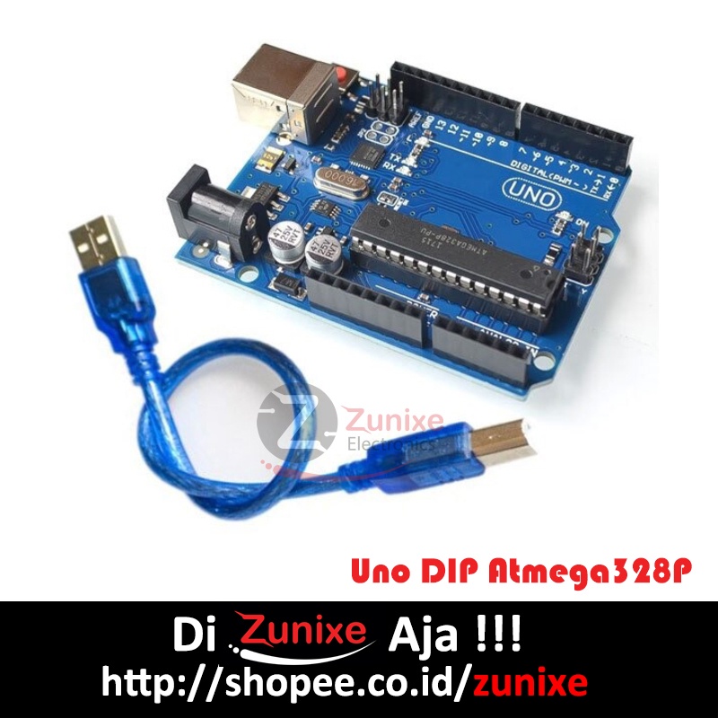 UNO DIP R3 ATmega16U2 ATmega328P Board Compatible Plus Cable