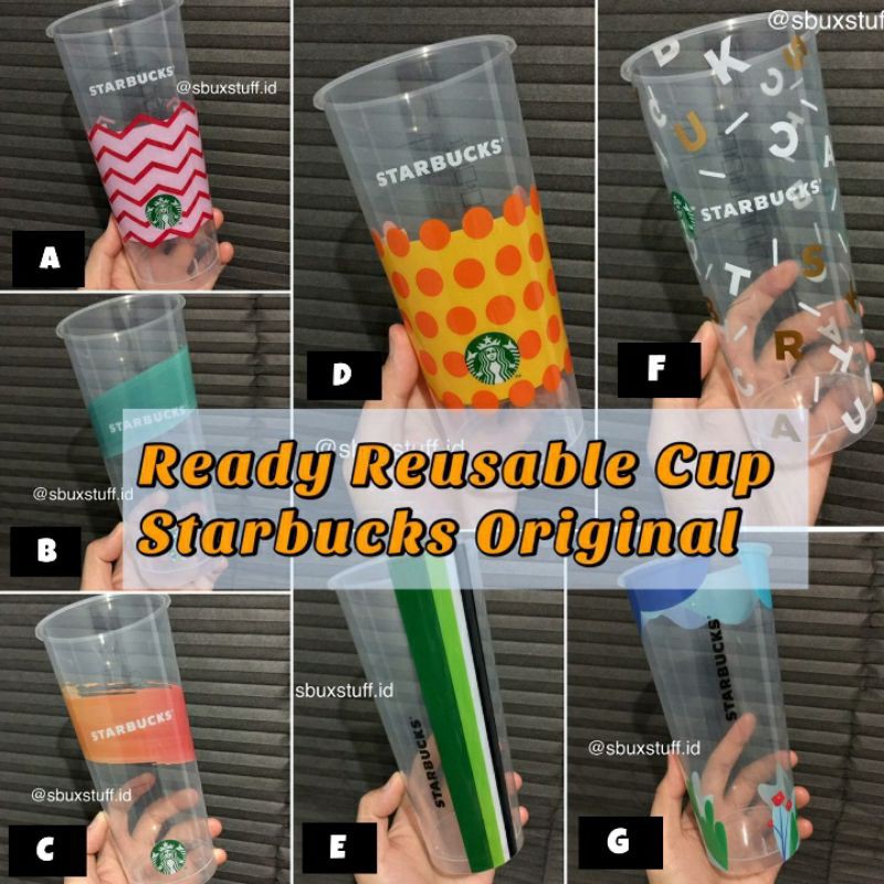 Reusable Cup Starbucks Original Summer Edition 2020