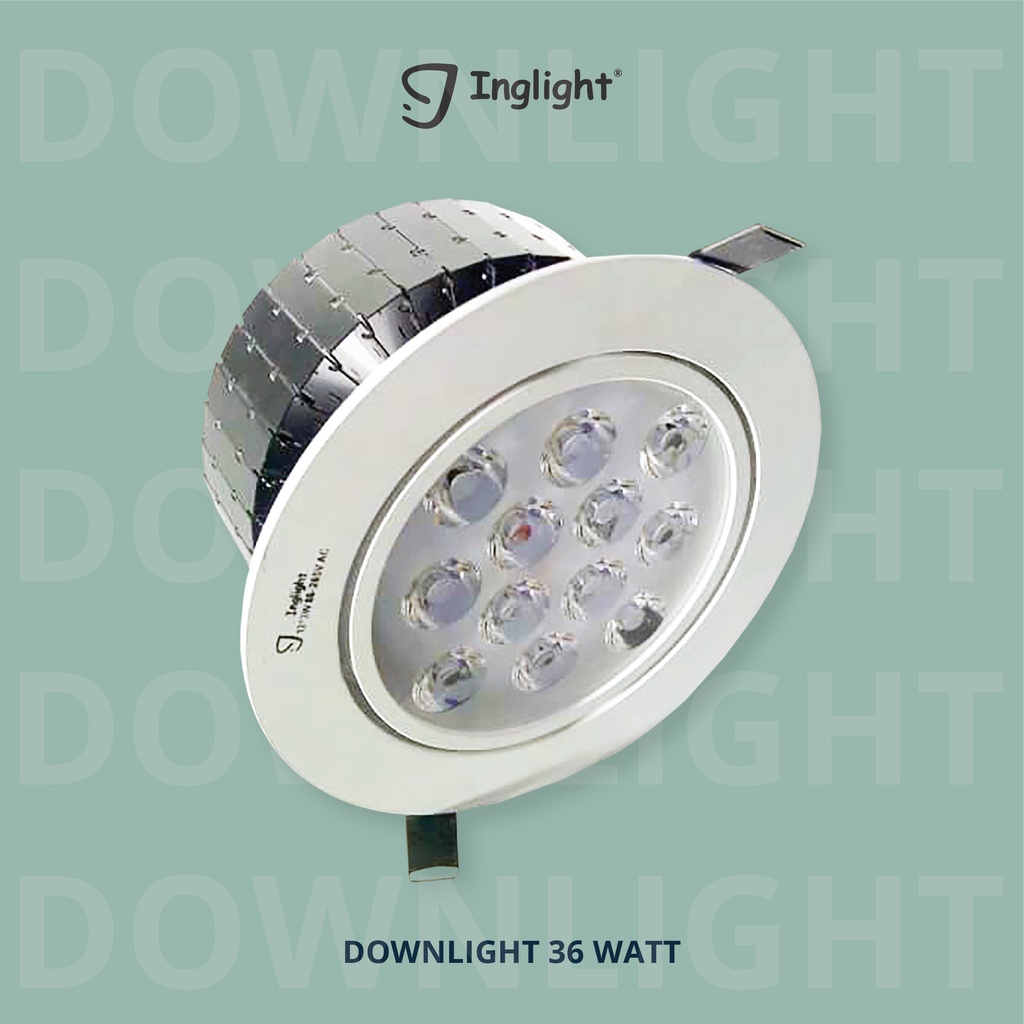 Lampu LED DOWNLIGHT ( 36 watt )  Toko Perhiasan Emas