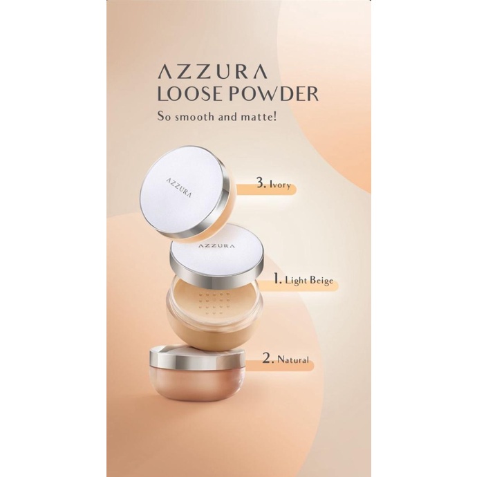 AZZURA Loose Powder Bedak Tabur I BEDAK BUBUK AZZURA