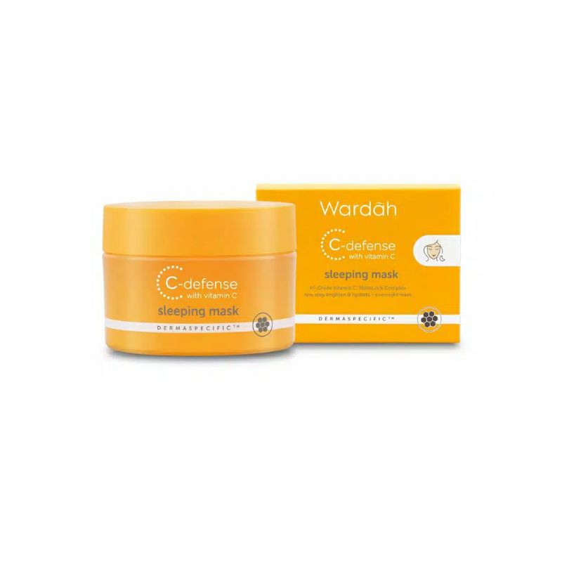 Wardah C-Defense Sleeping Mask - Sleeping Mask Wardah