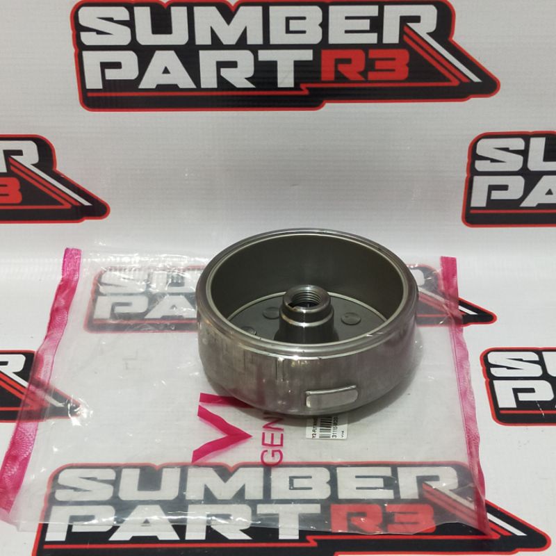 (oriviar) 31110w20 rumah magnet spul 12 pole 93mm viar radiator ori magnit fly wheel - sparepart mot