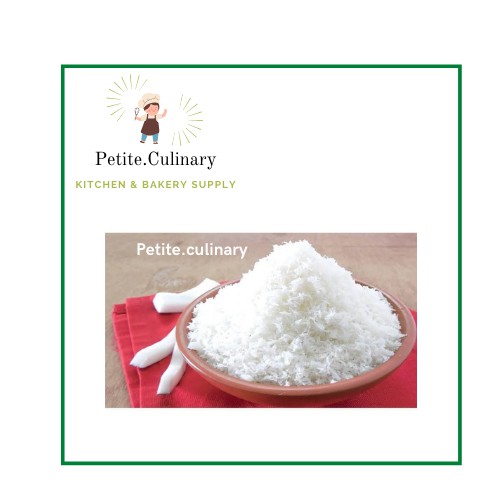 

Petite DESSICATED COCONUT - KELAPA PARUT KERING 1 KG HALAL EXPORT QUALITY